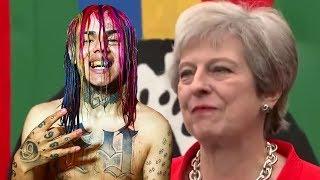 Theresa May dances to 6IX9INE  #tatti