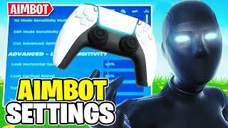 *NEW* BEST Controller Settings for AIMBOT + FAST EDITS in Fortnite Chapter 5 PS4PS5XboxPC