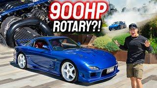 What It’s Like To Drive A 900HP Big Turbo Rotary Mazda FD RX-7 Bridgeport