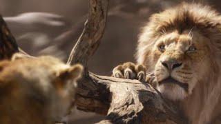 Mufasa Saved Simba Scene  THE LION KING  Movie Scene 2019）