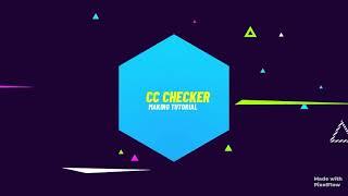 CC CHECKER MAKING  CC CHECKER BOT TELEGRAM  #CC CHECKER DISCORD  CC CHK DE FREE #CC CHECKER