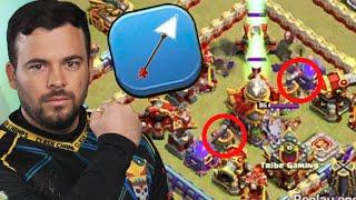 WORLD CHAMPIONS with GIANT ARROW trick   Clash of Clans