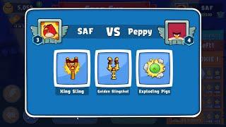 Angry Birds Friends. Star Cup Brawl SAF vs Peppy. Passage from Sergey Fetisov