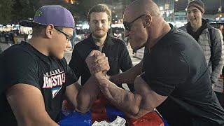 Can You Beat This SCHOOLBOY at ARM WRESTLING ? 3.0