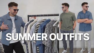 HUGE Summer Holiday Clothing Haul  Mens Summer Outfit Ideas 2024