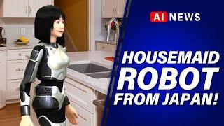 This Robot Robot Will Do Your Chores  Housemaid Robot from Japan