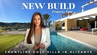 PROPERTY TOUR Frontline Golf Villa for sale in Font del Llop Golf Resort ALICANTE Spain