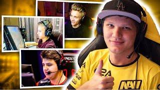 BEST REACTIONS TO S1MPLES HARD PLAY