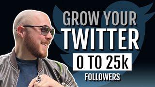 Grow Your Twitter From 0 to 25k Followers in 2022 Organic Twitter Growth