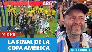 COPA AMÉRICA ASÍ VIVÍ LA FINAL   14724 ARGENTINA COLOMBIA