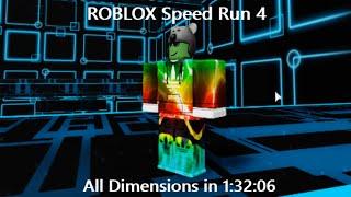 ROBLOX Speed Run 4 - All Dimensions in 13206