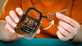 Lock Puzzle  There is a key but there is also a secret