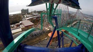 🟢ナガシマスパーランド アクロバット  Acrobat Inverted coaster at Mie Nagashima Spa Land