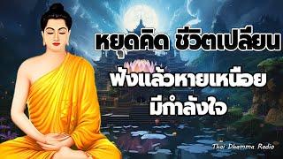 ธรรมะก่อนนอน  คนคิดดีทำดี คนคิดไม่ดีทำไม่ดี  ได้บุญมาก จิตใจสงบ ความสงบจิตสงบใจ  Thai Dhamma Radio