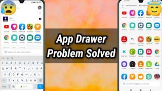 How To Solve Mi Mobile App Drawer Auto Search Problem  App Drawer problem Solve kaise kare