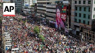 Huge rally held in Dhaka as former Bangladesh PM Khaleda Zia urges for peace