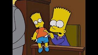 Let the records show that he pulled out the pockets of the doll - The Simpsons