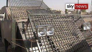 Inside a captured Islamic State suicide vehicle