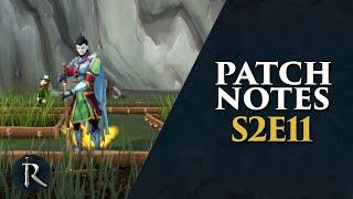 RuneScape Patch Notes #S2E11  8th July 2024
