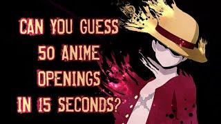 Anime Opening Quiz - 50 Openings EASY
