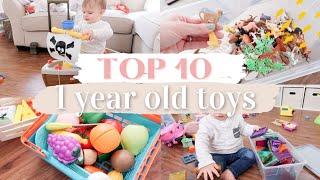 TOP 10 TOYS FOR 1 YEAR OLDS   MOST USED TODDLER TOYS  KAYLA BUELL