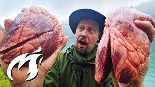 Getestet Wagyu Rinderherz aus dem Tannensmoker asmr style am fjord gegrillt ️