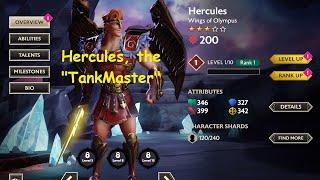 Hercules the TankMaster  Levelling up and gameplay  Disney Mirrorverse