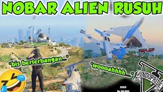 NOBAR ALIEN WAKTU BERAKSI MERUSUH NGAKAK   GTA V ROLEPLAY #INDOPRIDERP