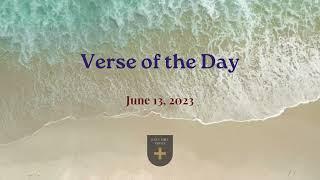 Bible Verse of the Day - June 13 2023