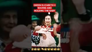 QUEEN ELIZABETH II WAVING ON BALCONY CATHERINE WOULD LOVE THIS ONE#britishroyalfamily #youtubeshorts