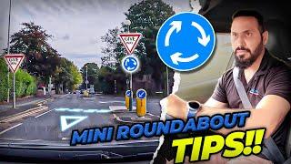 How to turn Right in Mini Roundabout  Turning Right Tips