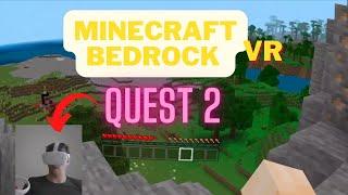 How to Play Minecraft Bedrock VR with Quest 2 Updated 2022 Tutorial