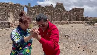 Cristian Correa & Miriam Copello. Tango en Minas de Paramillos. Uspallata Mendoza.