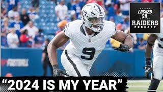 Who could be in line to be the Las Vegas Raiders breakout player in 2024?