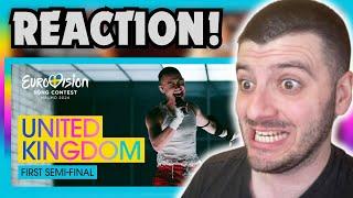 Olly Alexander - Dizzy LIVE  United Kingdom   First Semi-Final  Eurovision 2024 REACTION