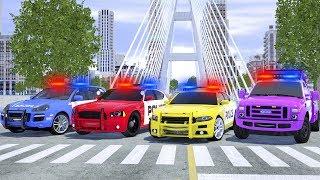 Meet New Police Cars Sergeant Lucas - Wheel City Heroes WCH - Fire Truck Cartoon for Kids