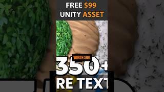 DO IT NOW Grab This Free $99 Unity Assets #speedtutor #unity #gamedev