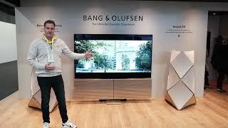 Bang & Olufsen Beovision Harmony TV and BeoLab 90 speakers at ISE 2024