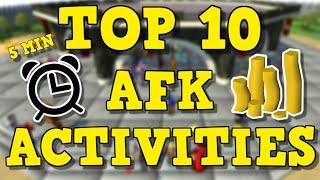 OSRS Top 10 AFK Activities  AFK Money Making Guide