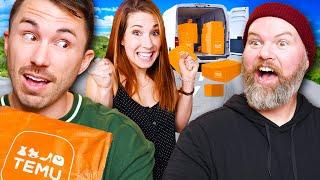 We Gave Austins Wife $300 to Spend on TEMU - Huge Product Haul