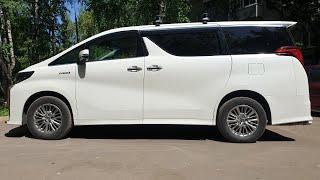 Ч5. Подготовка к дороге. Alphard Hybrid AYH30. Увеличение клиренса. 2256517+проставки в круг 2см.