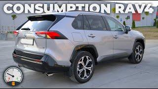 Toyota RAV4 Plug-in Hybrid Consumption Test 2024