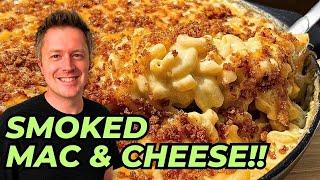 AWESOME Smoked Mac and Cheese  Pit Boss Macaroni and Cheese Recipe