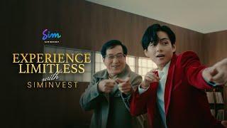 V and Jackie Chan are now #ExperienceLimitlessWithSimInvest