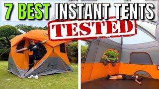 The 7 BEST Instant Tents Bought & Tested