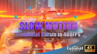 Elemental bursts in slow motion ⭐⭐⭐⭐ -  do they hide any secrets? 2  Genshin Impact