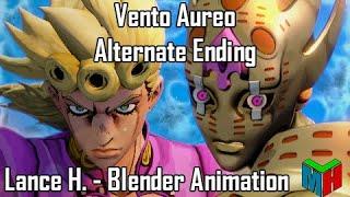 Vento Aureo Alternate Ending - Jojo Fan Animation BLENDER