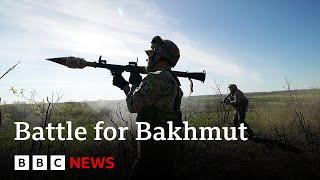 Russia and Ukraines fight for the last streets of Bakhmut - BBC News