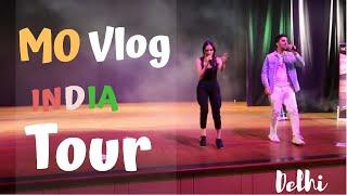 Mo vlog india tour Lana Rose  Delhi show  Mummy Mo