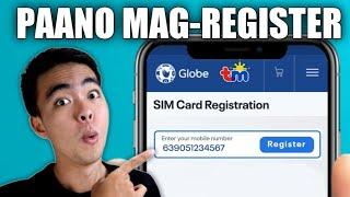 How to REGISTER TMGlobe SIM Card Full Guide